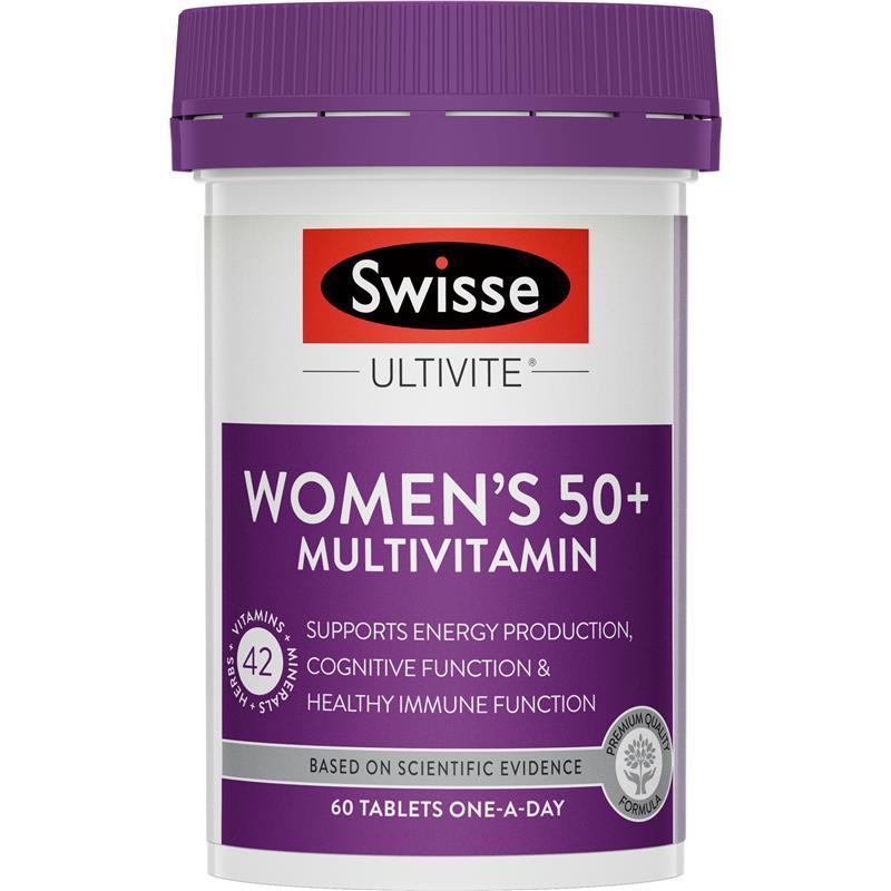 Swisse Womens 50+ Ultivite 90 Tablets