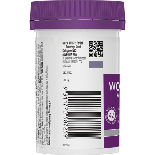 Swisse Womens 50+ Ultivite 90 Tablets