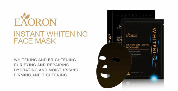 Eaoron Hyaluronic Acid Collagen Deep Hydrating White Face Mask Minimising Dark