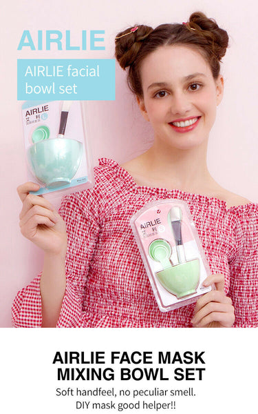 3Pcs Makeup Beauty DIY Facial Face Mask Bowl Brush Spoon Stick Tool Kit Homemade