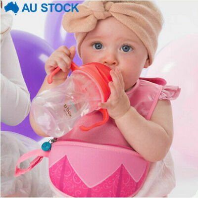 B.Box Sippy Cup with Weighted Straw 360 Degree(Gen 1 Glossy Lid) Red