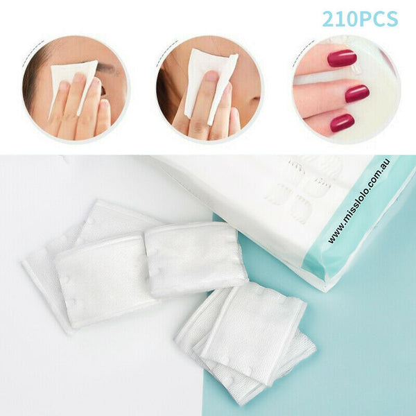 Makeup Remover Cotton Double-Sided Disposable Thick Cotton Cleam 1pcs 210 Sheets