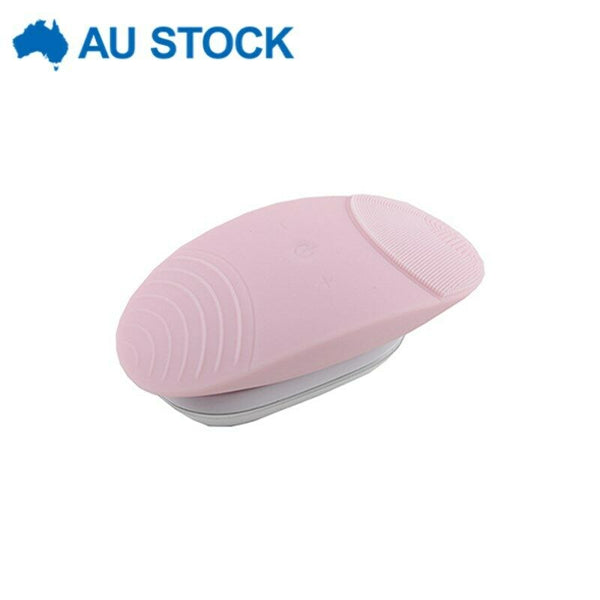 Silicone Face Cleansing Brush Electric Facial Washing Massager Scrubber Cleanser