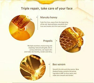 Eaoron Deep Hydrating Whitening Face Repair Manuka Honey Propolis Mask 10ml*8