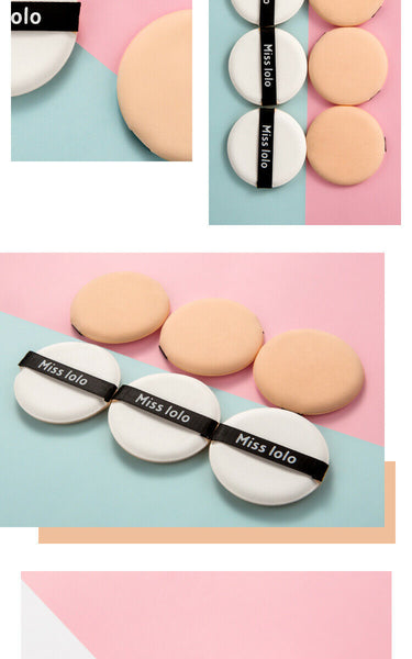 Air Cushion BB CC Cream Moisturizing Makeup Foundation Cosmetic Sponge tool 2pcs