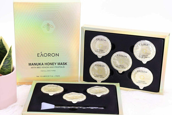 Eaoron Deep Hydrating Whitening Face Repair Manuka Honey Propolis Mask 10ml*8