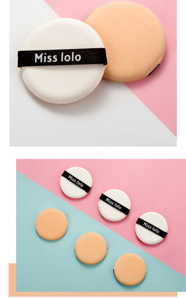 Air Cushion BB CC Cream Moisturizing Makeup Foundation Cosmetic Sponge tool 2pcs