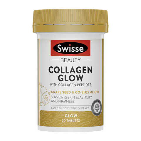 Swisse Beauty Collagen Glow With Collagen Peptides 60 Tablets