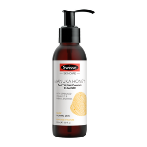 Swisse Manuka Honey Daily Glow Foaming Cleanser 120Ml, 159 g