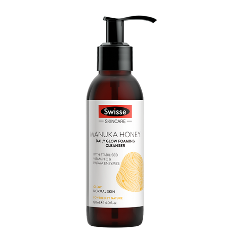 Swisse Manuka Honey Daily Glow Foaming Cleanser 120Ml, 159 g