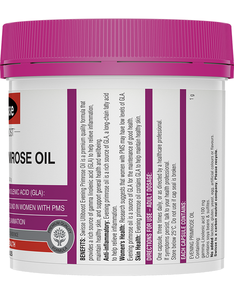 Swisse UB Evening Primrose Oil 200 Capsules