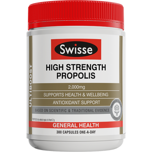 Swisse Ultiboost High Strength Propolis 300 Capsules, 0.1009 kilograms