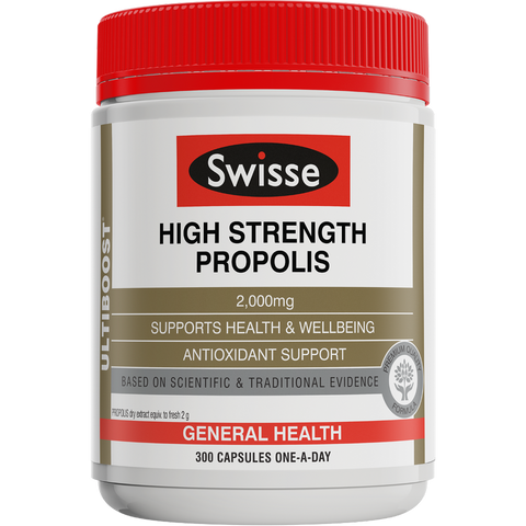 Swisse Ultiboost High Strength Propolis 300 Capsules, 0.1009 kilograms